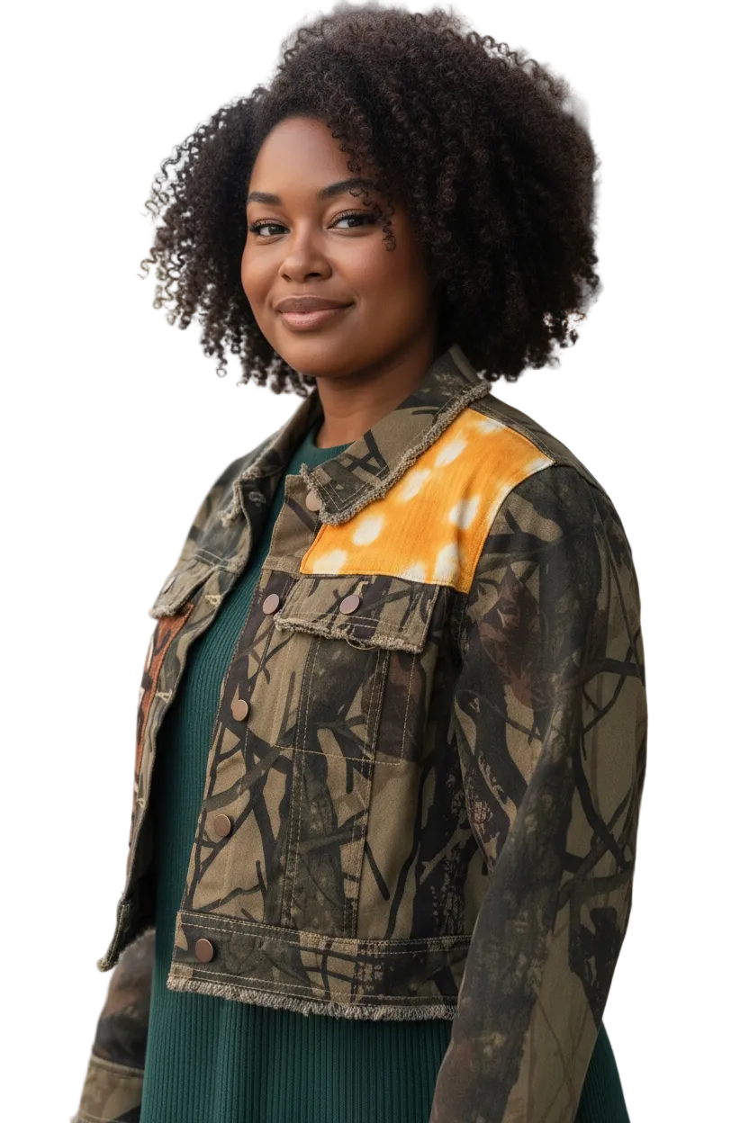 Lorm-Denim Fusion Upcycled Jacket