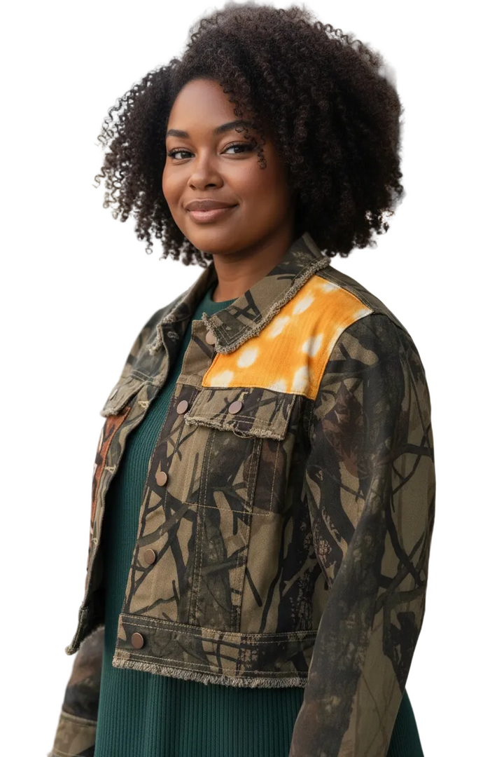 Lorm-Denim Fusion Upcycled Jacket