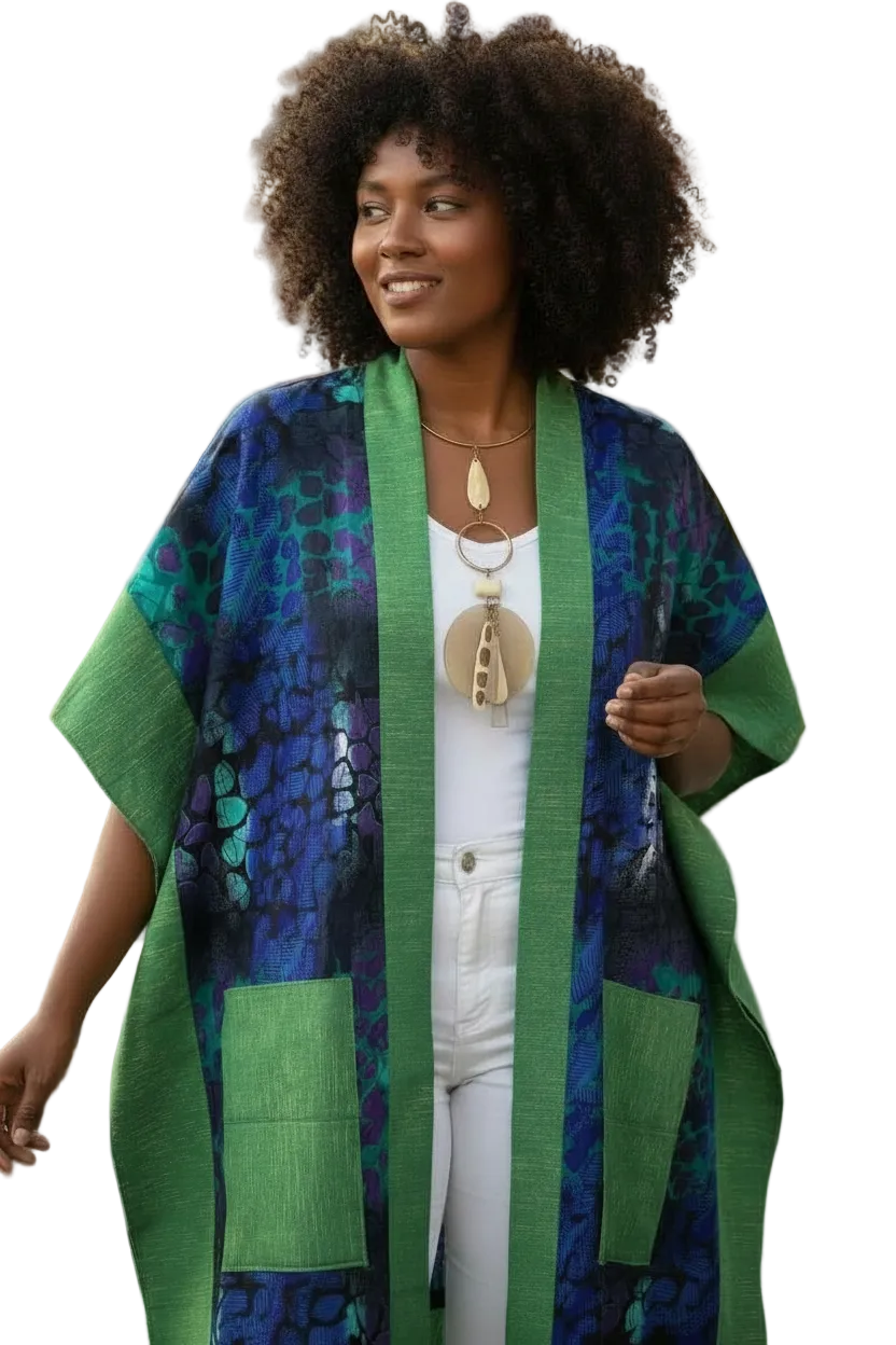 Regal Kente Kimono