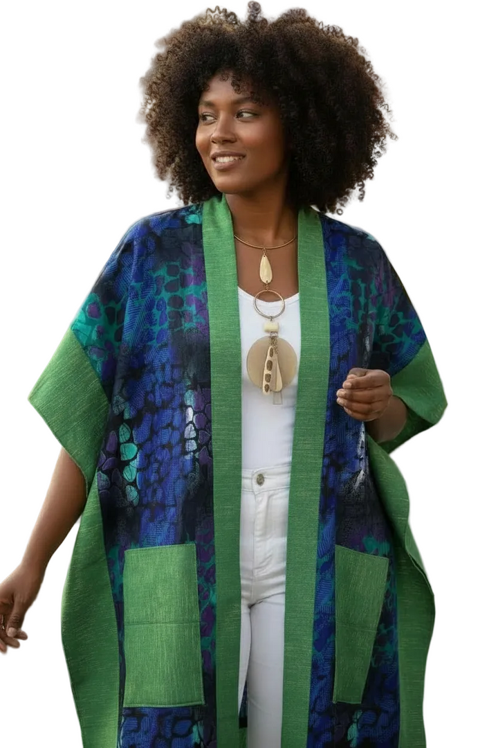 Regal Kente Kimono