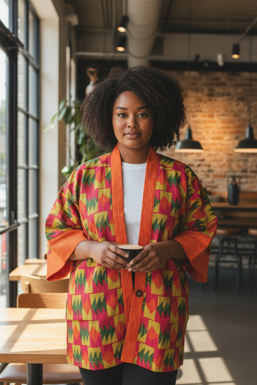 Bepɔwso Heritage Kimono