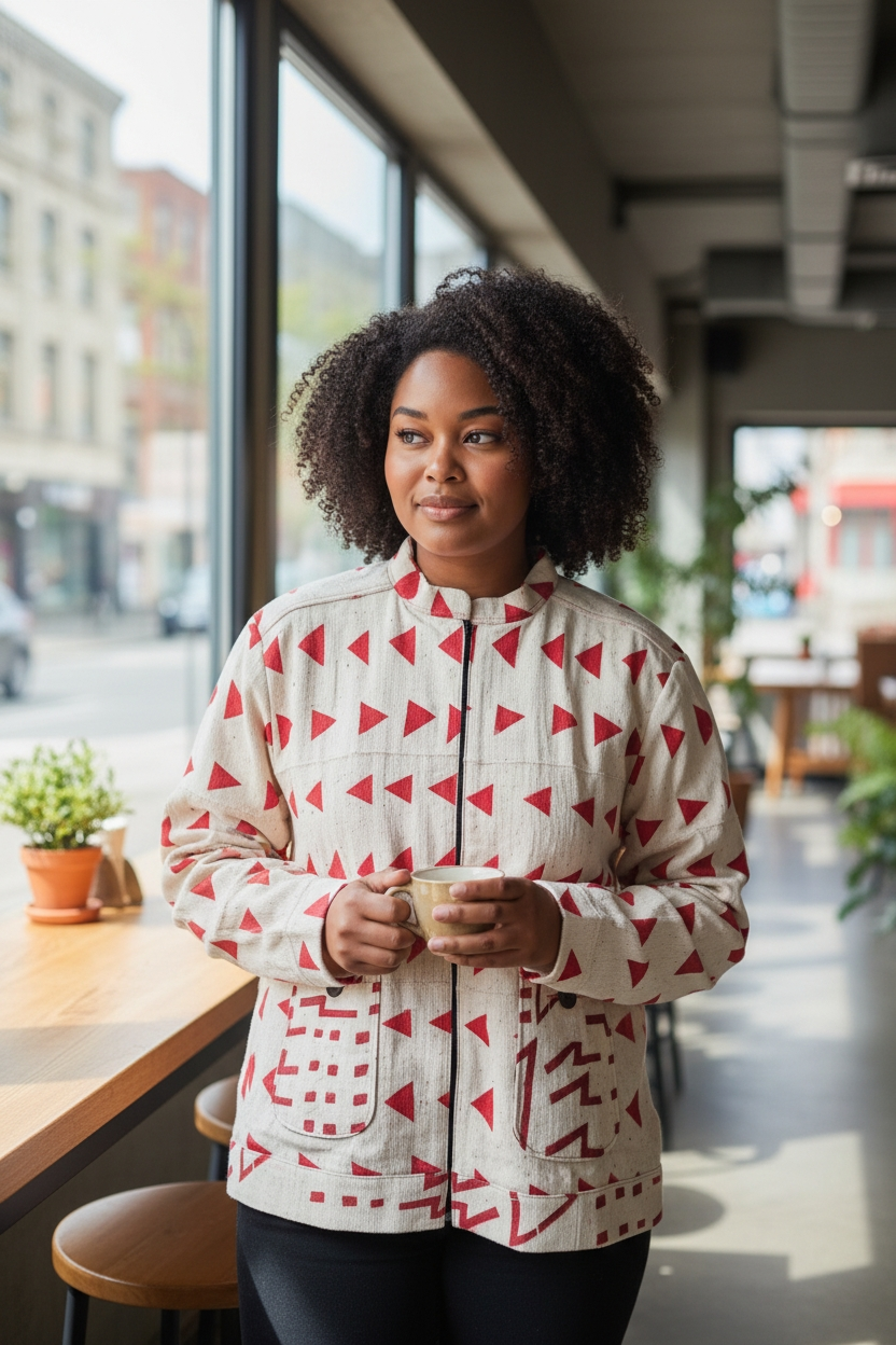 Lareba Bogolan Jacket