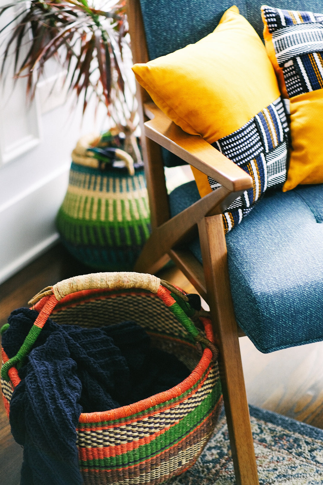 Talata-Handwoven Bolga Basket – Fair Trade