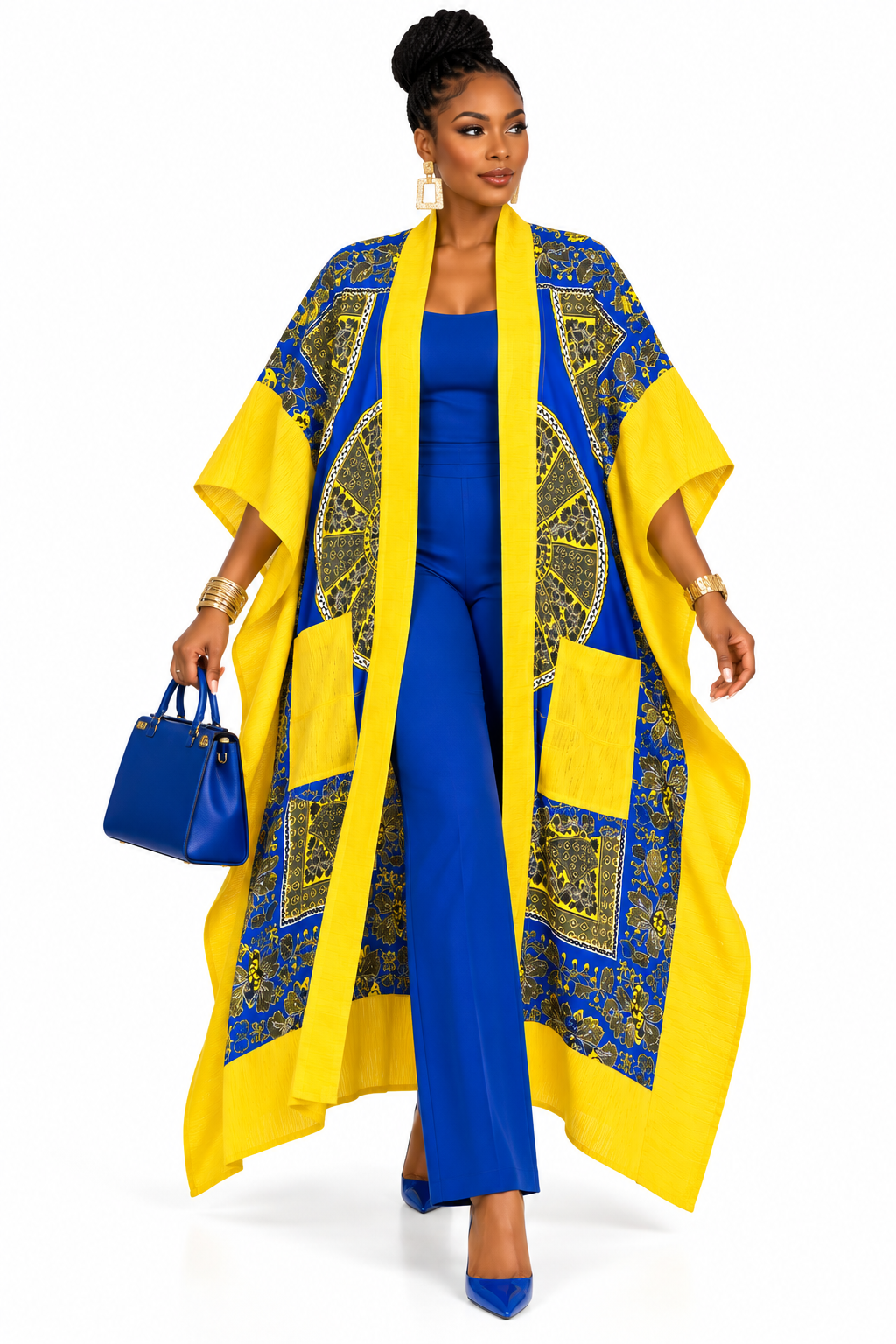 Regal Kente Kimono