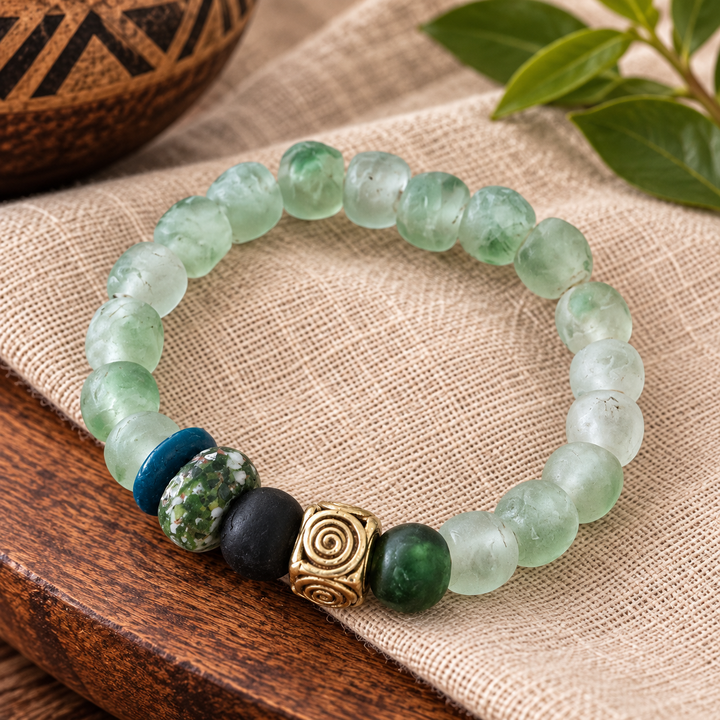 "Dzɔlɔ"- One of a Kind Bracelet-Memen