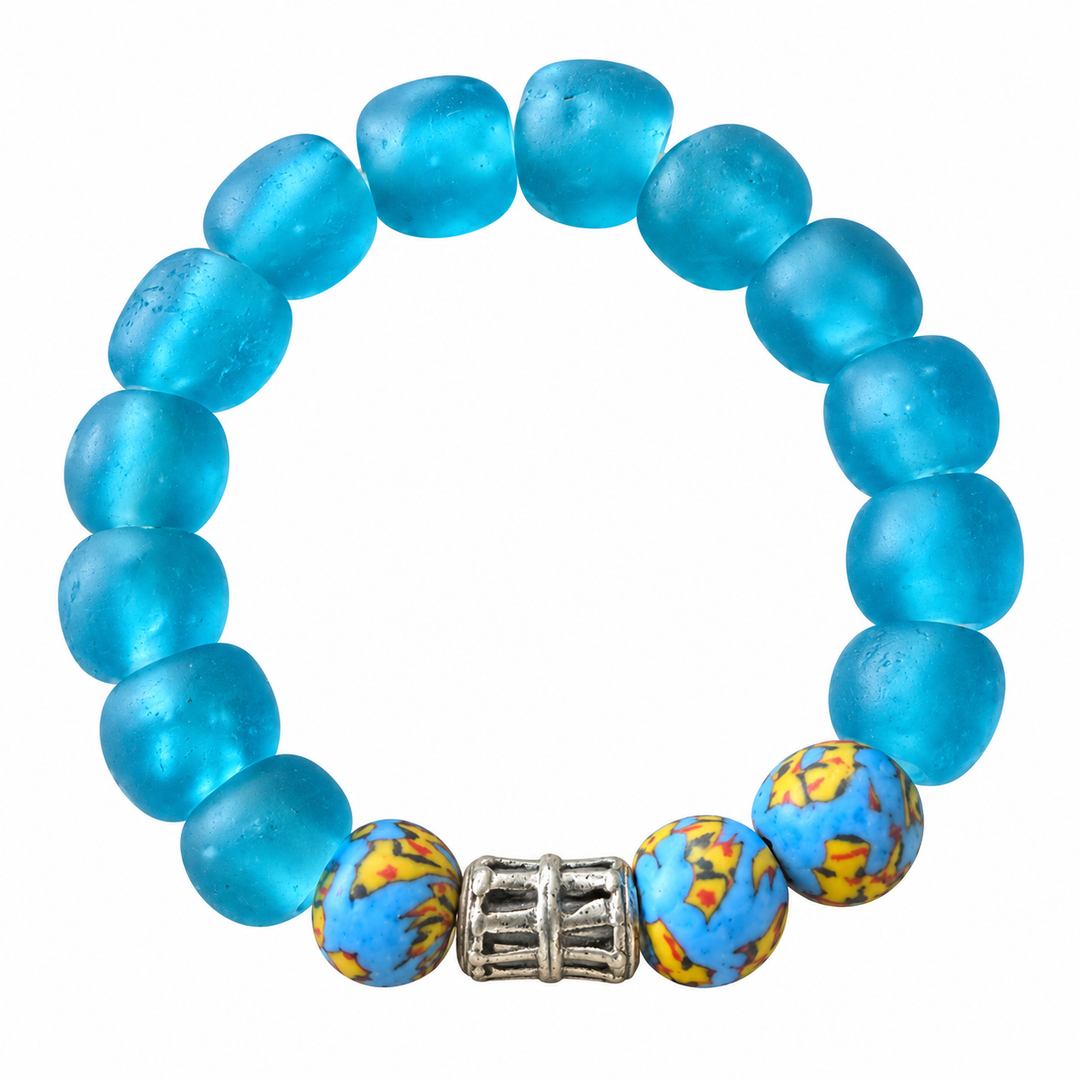 "Dzɔlɔ"- One of a Kind Bracelet-Tumtum ni Fitaa