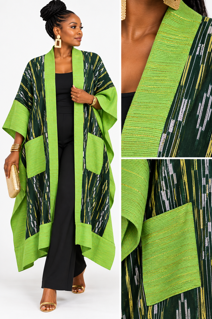 Regal Kente Kimono