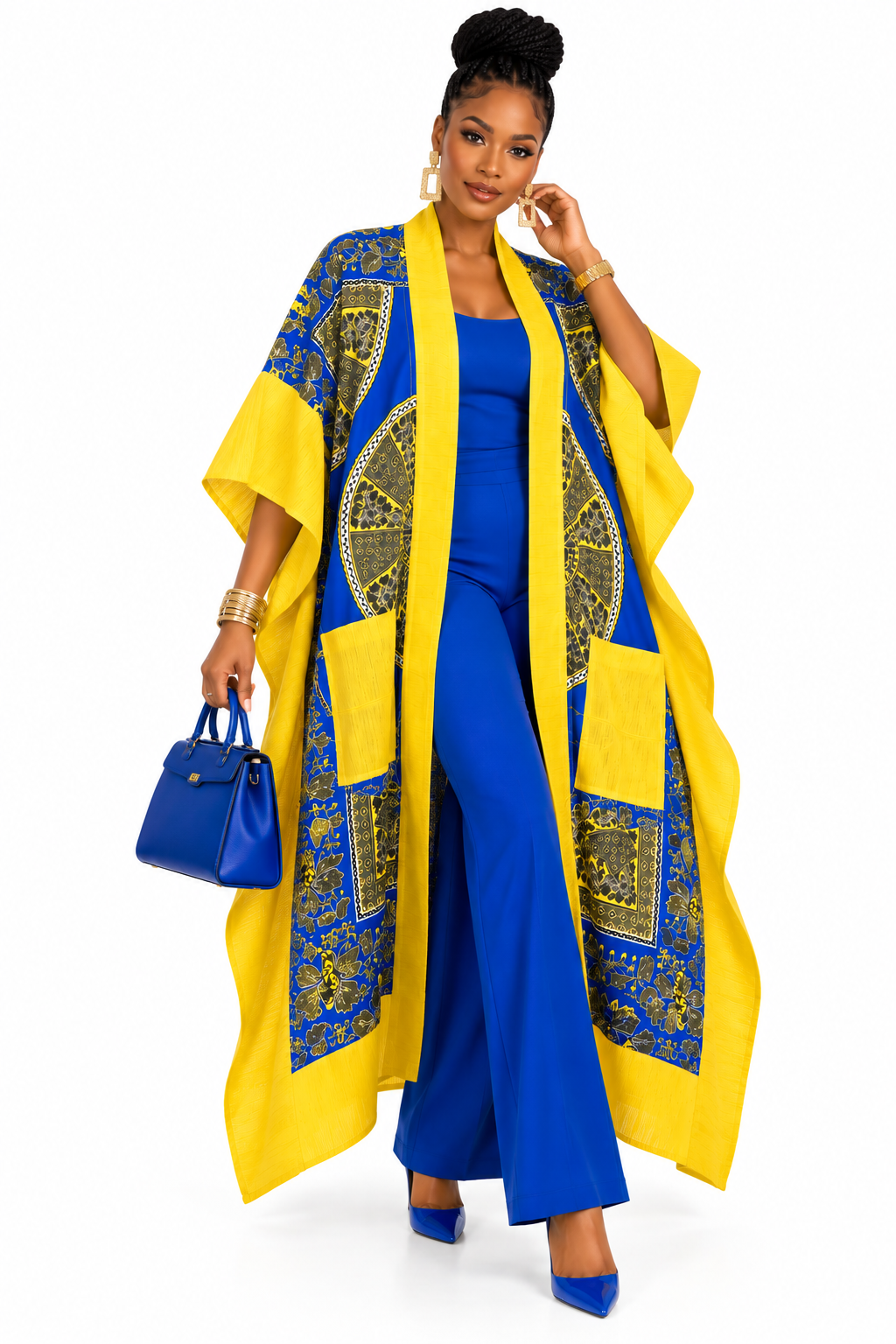 Regal Kente Kimono