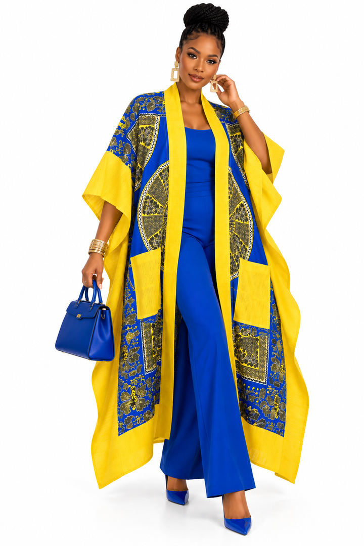 Regal Kente Kimono