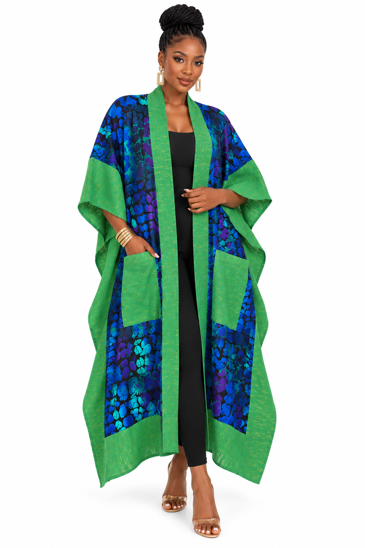 Regal Kente Kimono