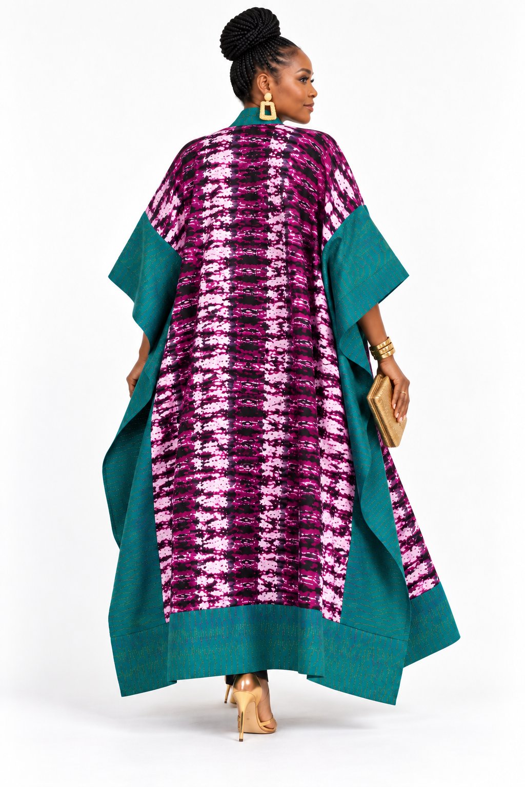 Regal Kente Kimono