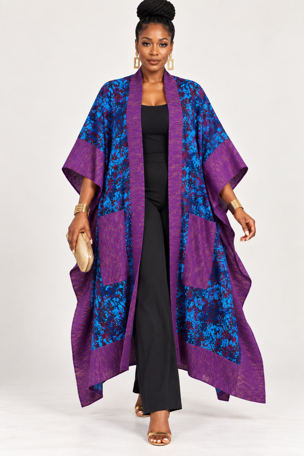 Regal Kente Kimono