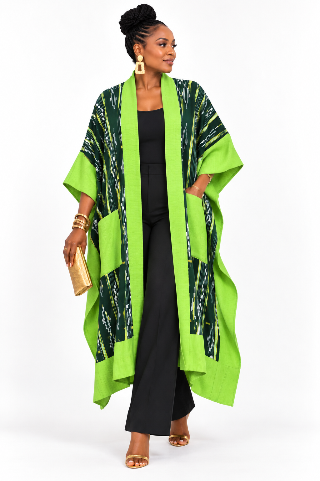 Regal Kente Kimono