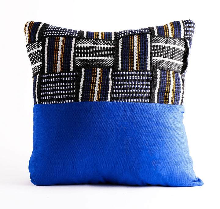 Handwoven Fugu Accent Pillow